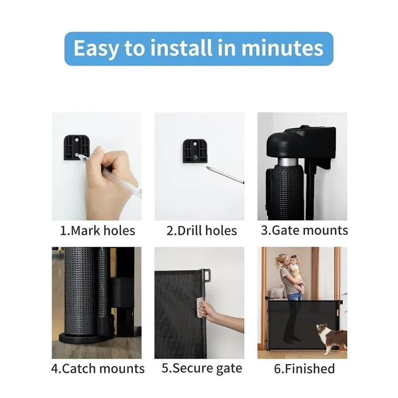 Retractable Gate Mesh