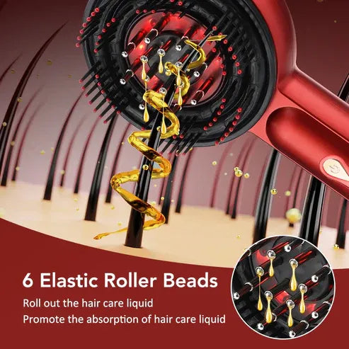 1 Advanced Red Light Head Massager Brush